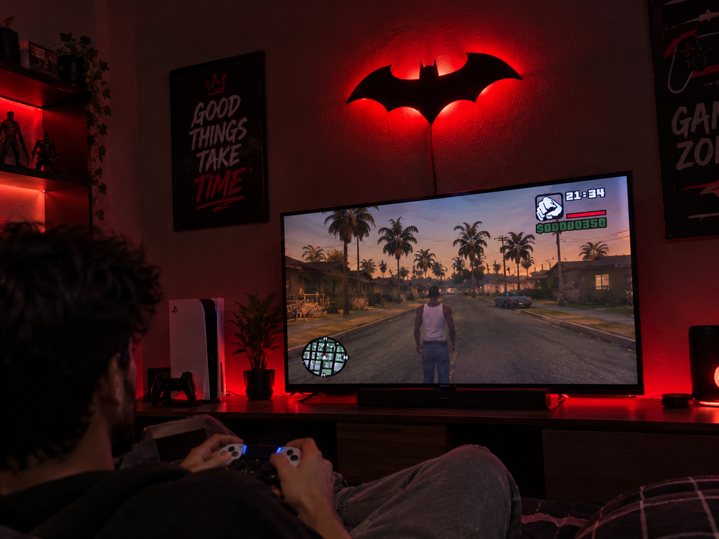 Batman Gaming & Room Decor Light