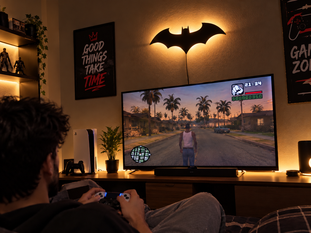 Batman Gaming & Room Decor Light