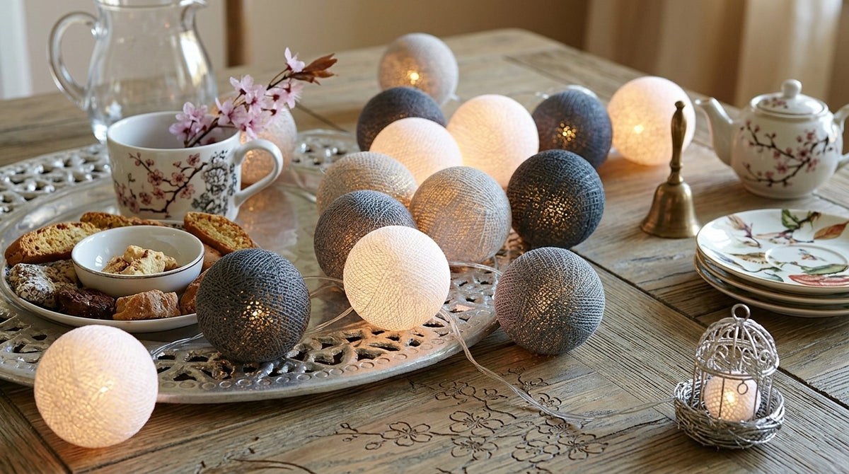 Home Decor 10 Colorful Cotton Leg Lights