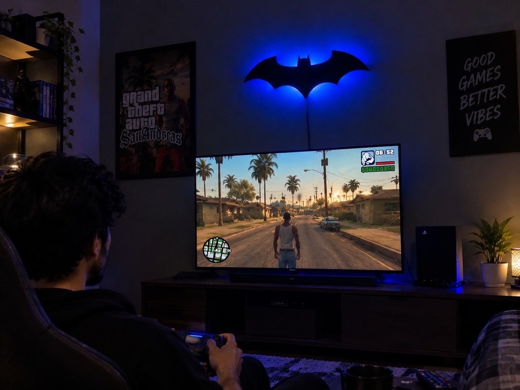 Batman Gaming & Room Decor Light